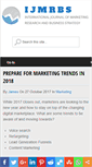 Mobile Screenshot of ijmrbs.com